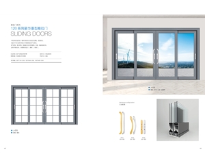 120系列豪華重型推拉門